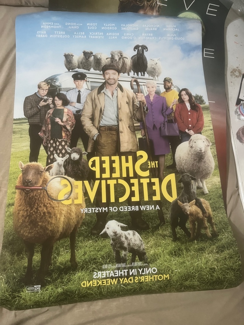 The Sheep Detectives 27x40 Movie Poster Hugh Jackman 2026 - Picture 2 of 10